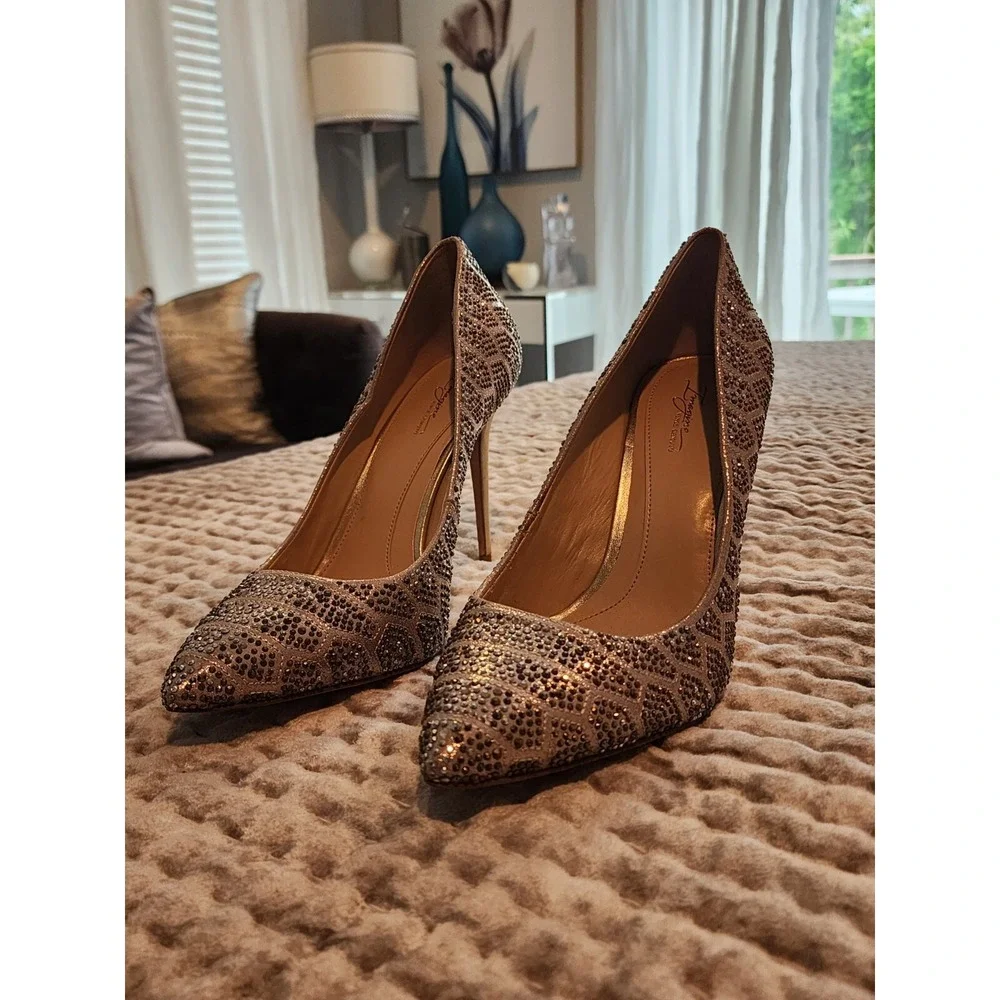 Imagine Vince Camuto 11 NEW  Embellished Stilettos $210